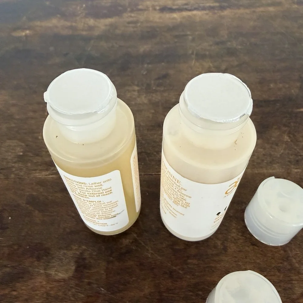 Arbonne Spiced Vanilla Chai Hand Wash And‎ Lotion Set 2 fl. oz. Sealed New